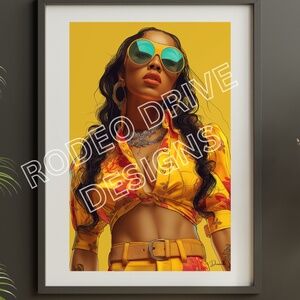 FASHION RAP CULTURE POSTER 11X17 PRINT WALL DECOR WALL ART BY DENARDAI
